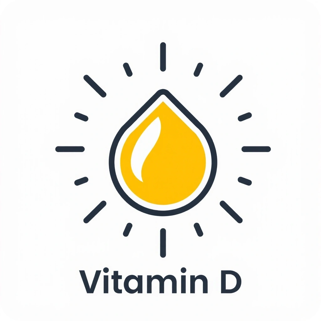 Εικονίδιο βιταμίνης D (ήλιος)