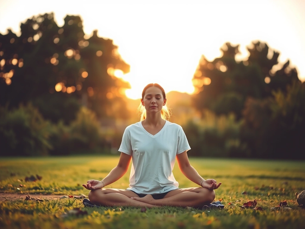 Εικόνα ανθρώπου που διαλογίζεται στον ήλιο